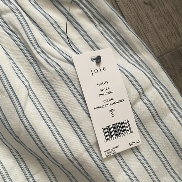 JOIE Hollis striped cotton culottes - Picture 6 of 7